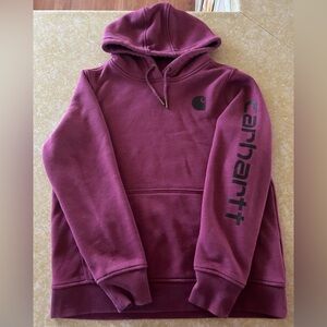 Carhartt Maroon Pullover Hoodie